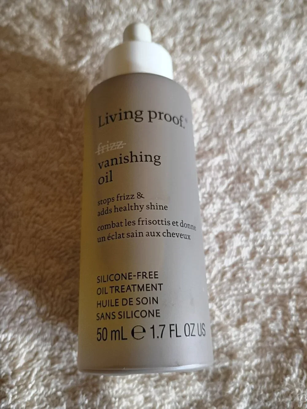 NEW LIVING PROOF Frizz Vanishing Oil for Hair FS 1.7 oz